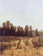 Ivan Shishkin Landscape in Polesye painting